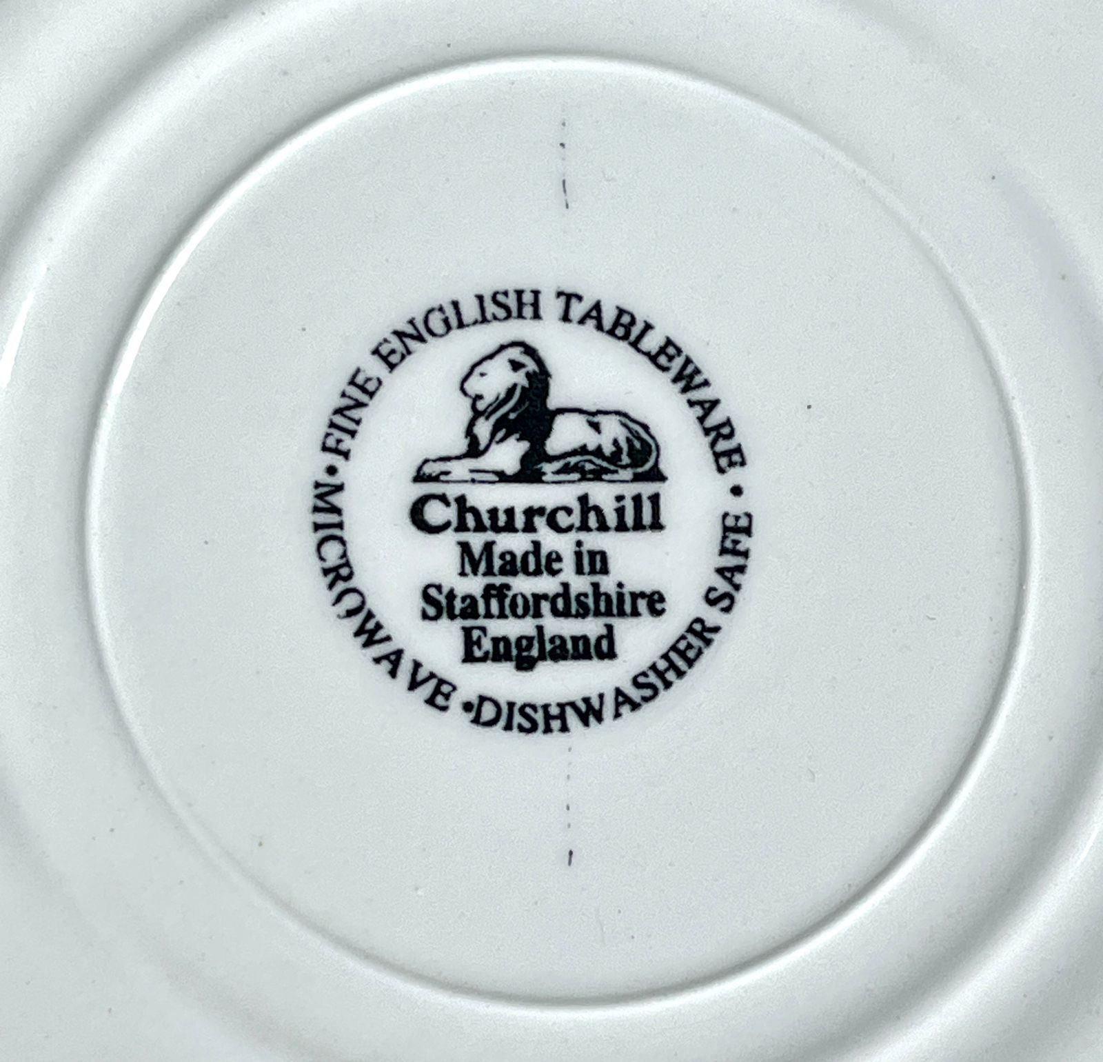 Juego de 6 platos hondos ingleses Churchill - Imagen 4