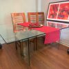 Mesa de comedor vidrio templado