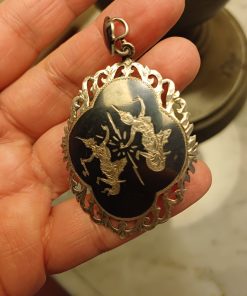 Colgante de plata tradicional Tailandés