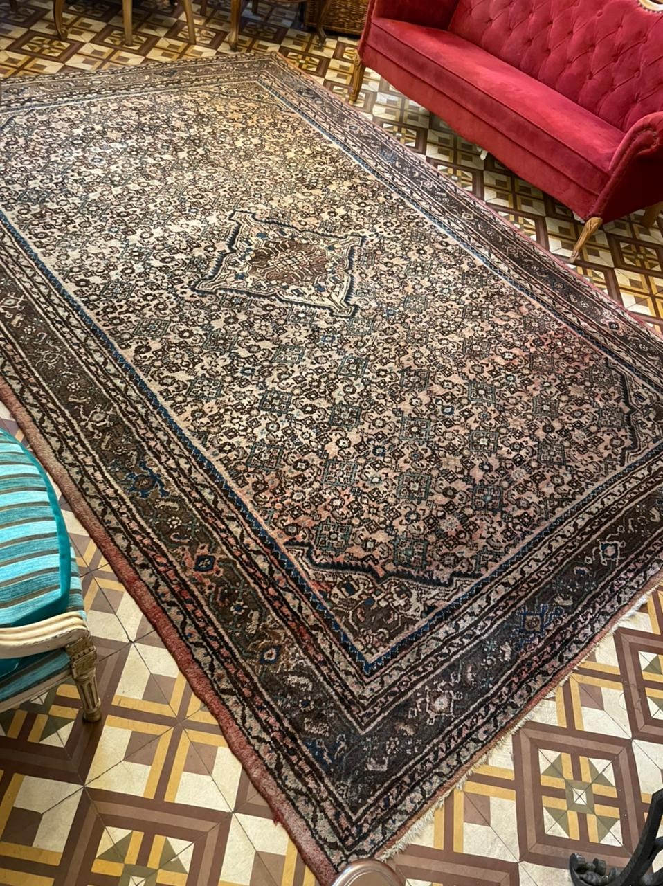 Alfombra persa Tabriz
