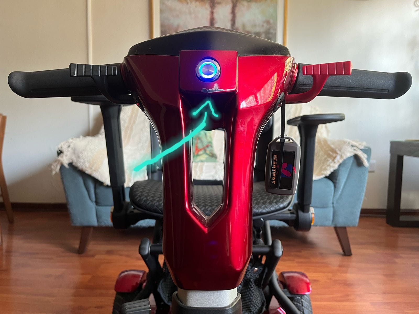 Scooter eléctrico plegable Heartway - Imagen 3