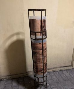 Lámpara de pie cilindro