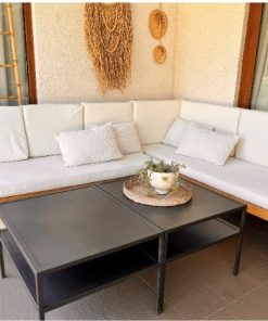 Sofá de terraza Lenga blanco