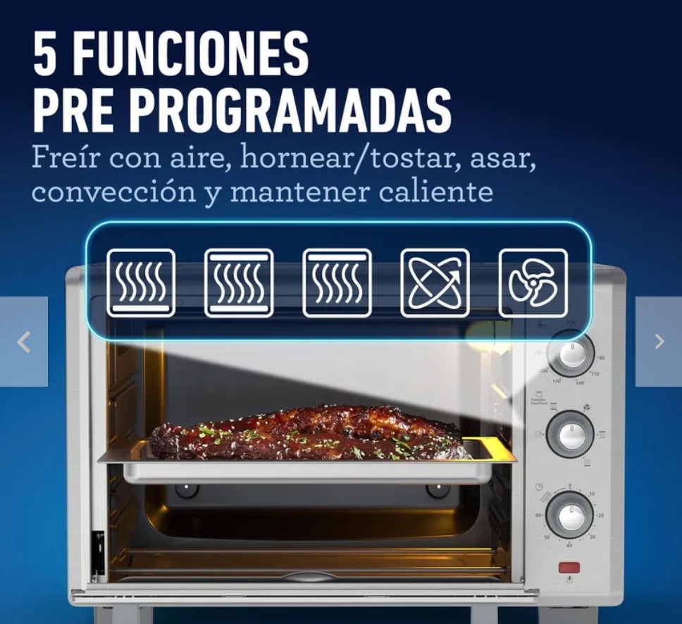 Horno con freidora de aire Oster 35 Lts - Imagen 5