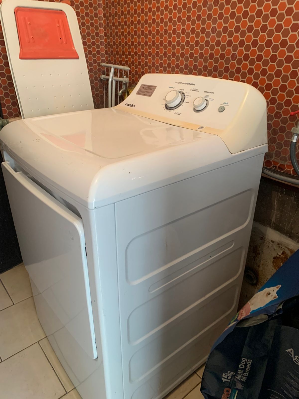 Secadora gas licuado Mabe 20 kg - Imagen 2