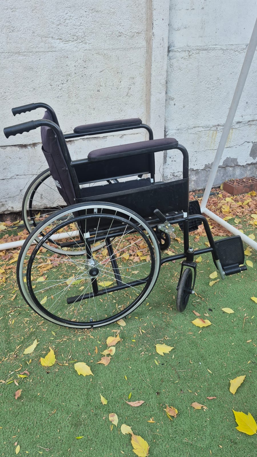 Silla de ruedas blunding