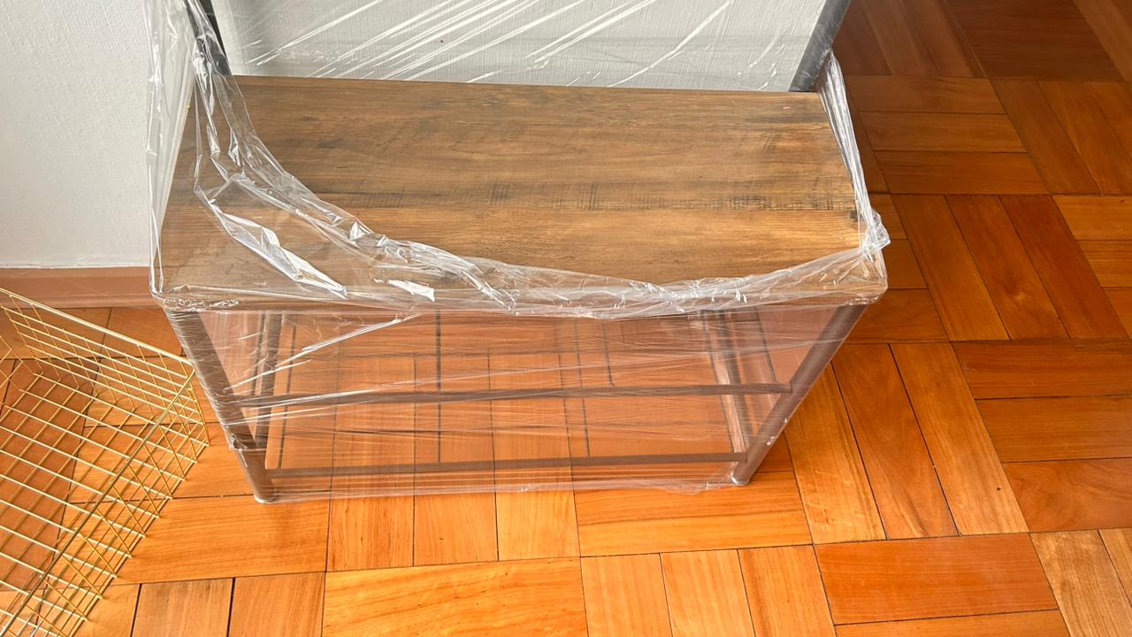 Mueble Recibidor Perchero Daven Estilo Industrial - Imagen 8