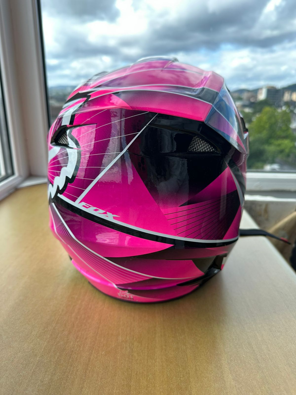 Fox Bimbo Casco MX V1 Leed Rosa | Maciag Offroad