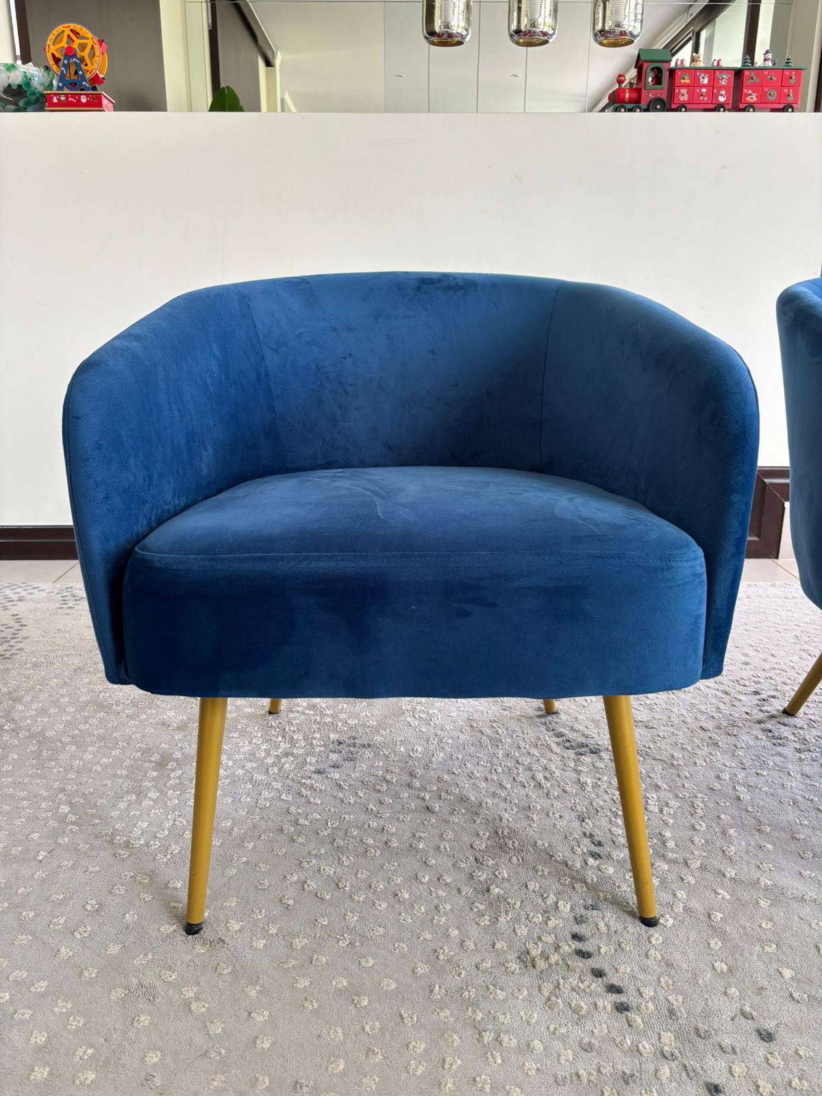 Par de poltronas azules - Imagen 2