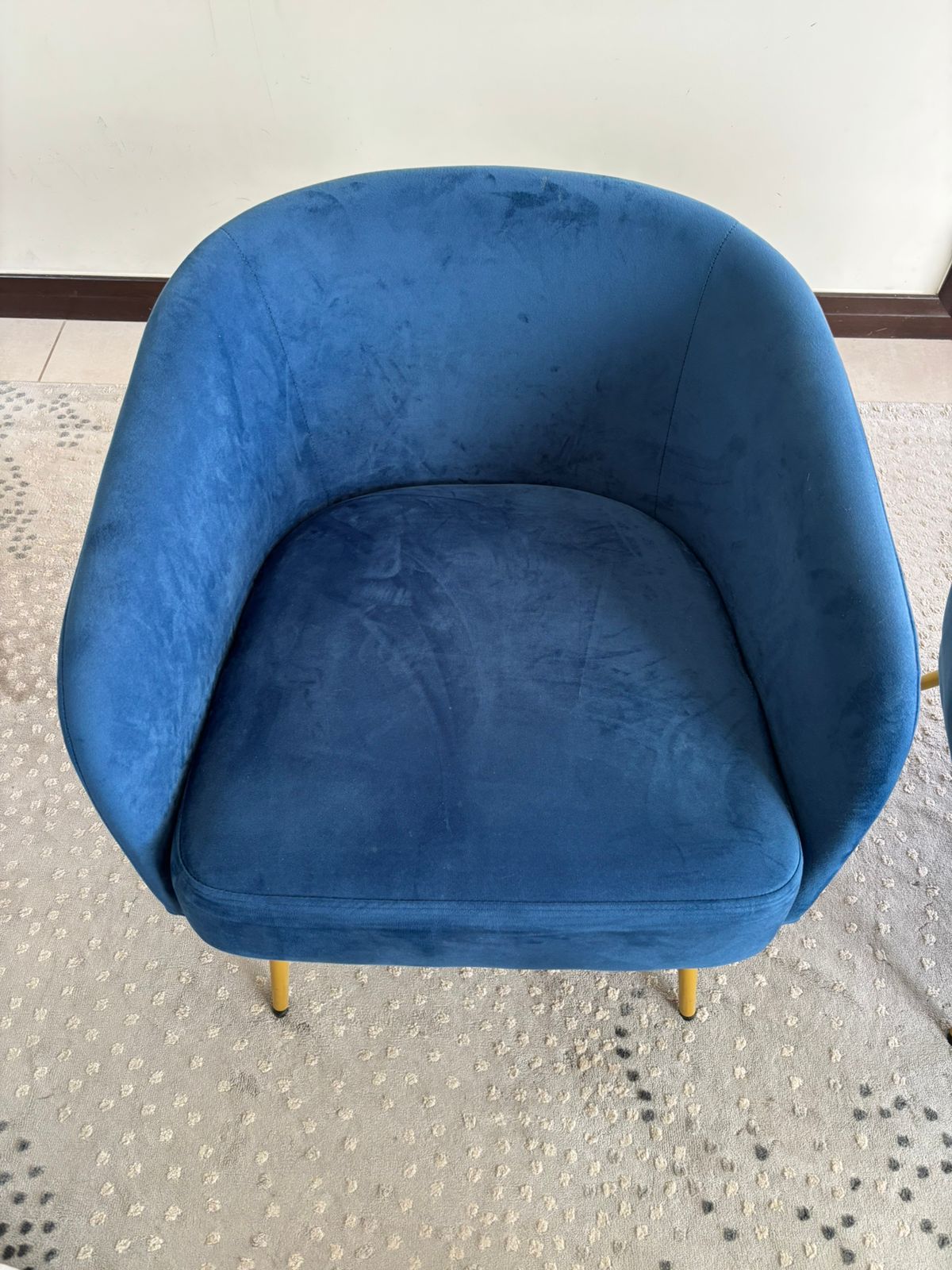 Par de poltronas azules - Imagen 3