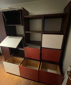 Mueble organizador y librero
