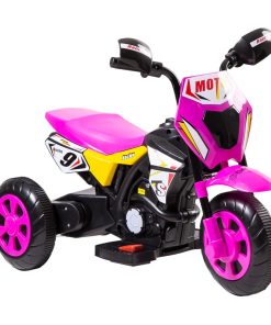 Moto eléctrica Cross Rosa Bebesit