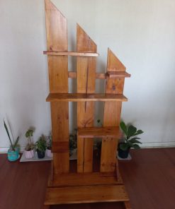 Repisa madera en punta