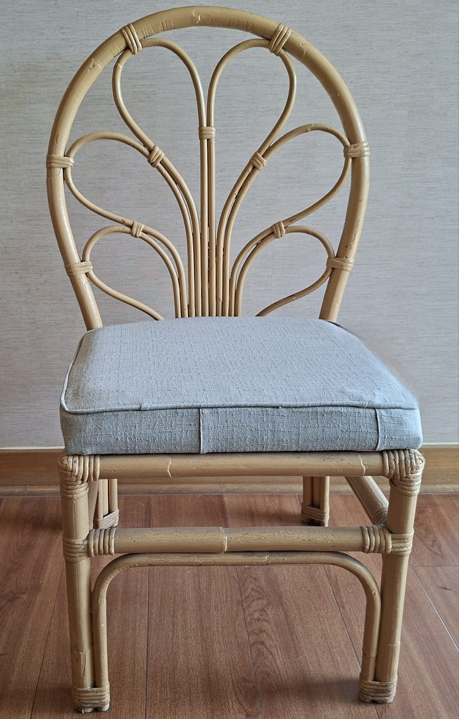 Par sillas Rattan pavo real - Imagen 4