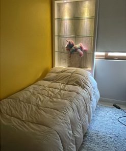 Cama 1 plaza Rosen Style 2 con repisa iluminada