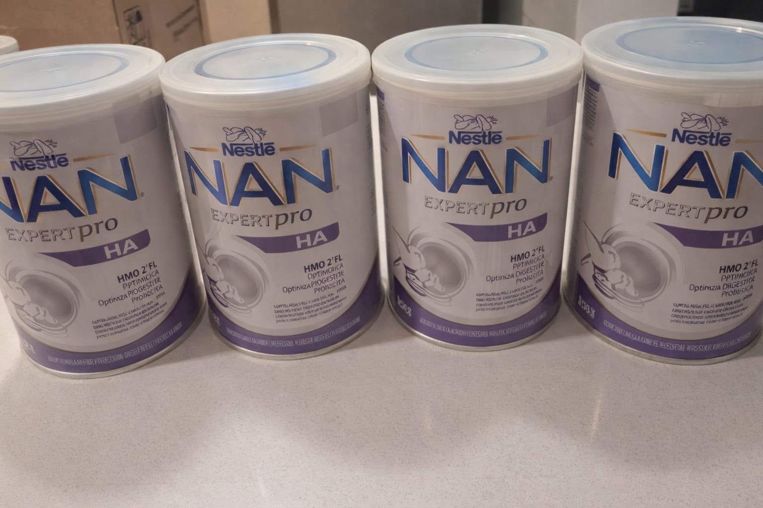 Set 4 leches Nan ExpertPro HA selladas