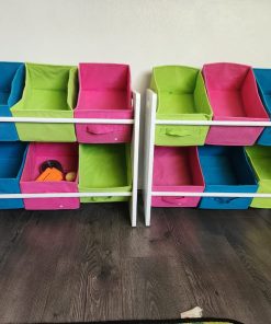 Organizador de juegues colorido