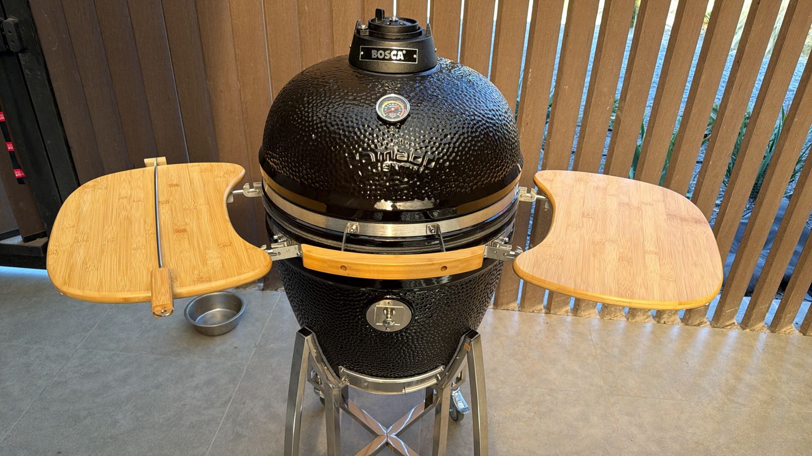 Parrilla Kamado Bosca Criollo 21” Negro - Imagen 6