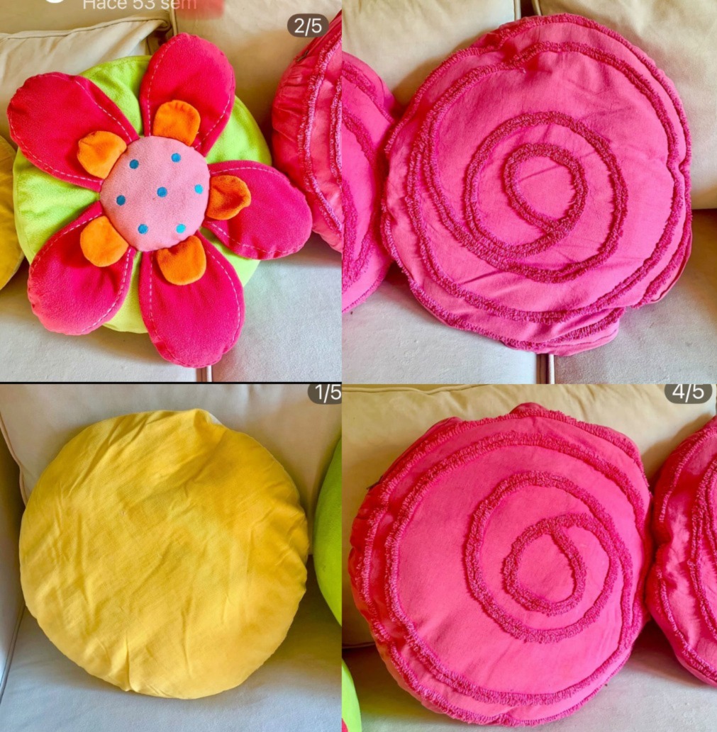 Set 4 cojines coloridos CasaIdeas