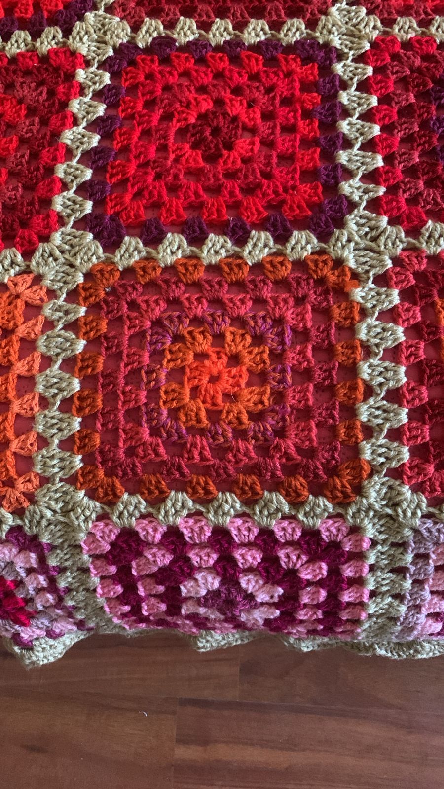 Cubrecama Super King crochet - Imagen 2