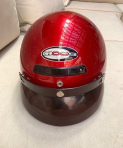 Casco de moto con visera Moos