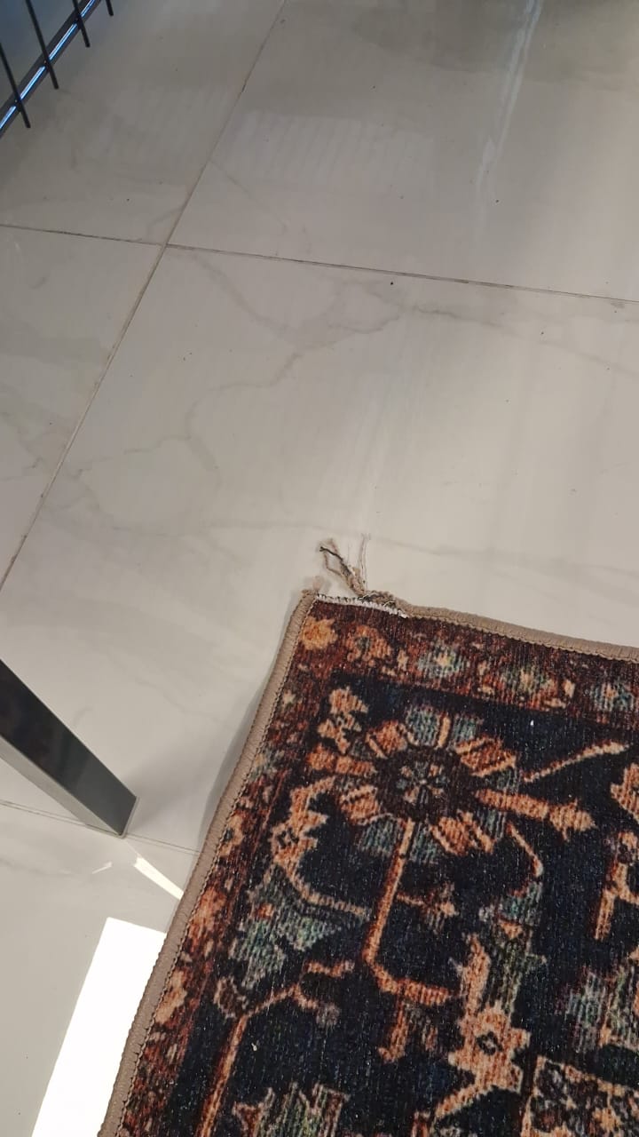 Alfombra turca algodón reciclado Tiderug - Imagen 2