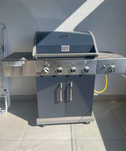 Parrilla a gas 4 quemadores + lateral BBQ Grill
