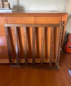 Reja de seguridad madera