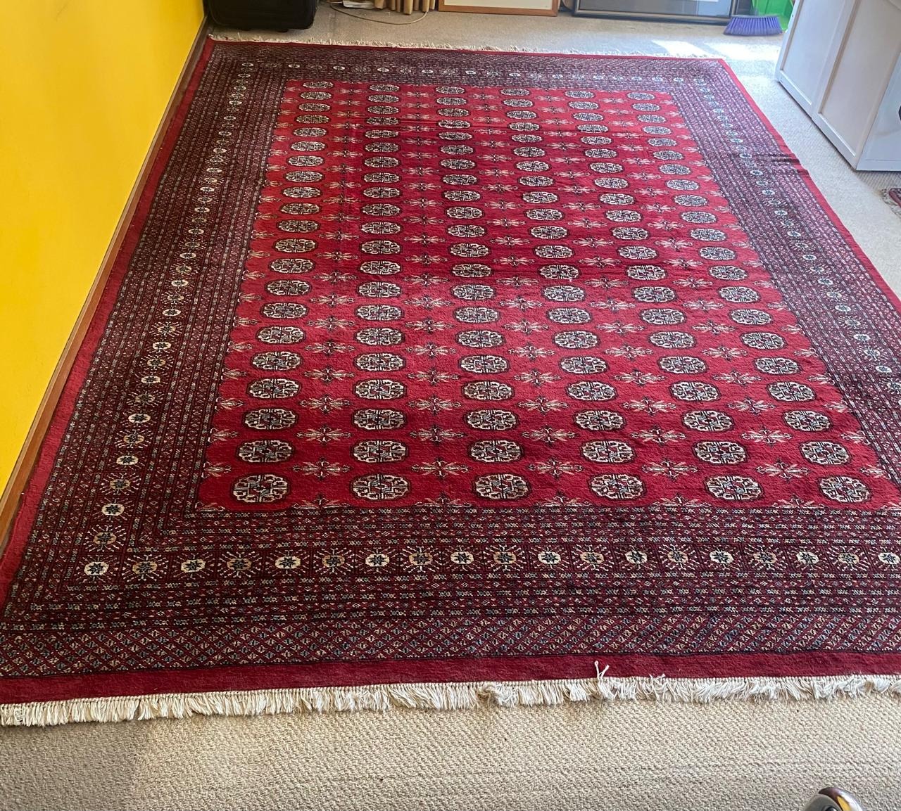 Alfombra tonos rojos Bokhara
