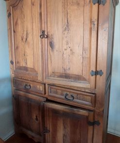 Mueble 2 cuerpos Roble blanco