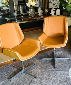 Sillas Boss Design Kruze grey Leather