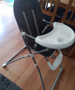 Silla de Comer Plegable Vectra Gris Bebesit