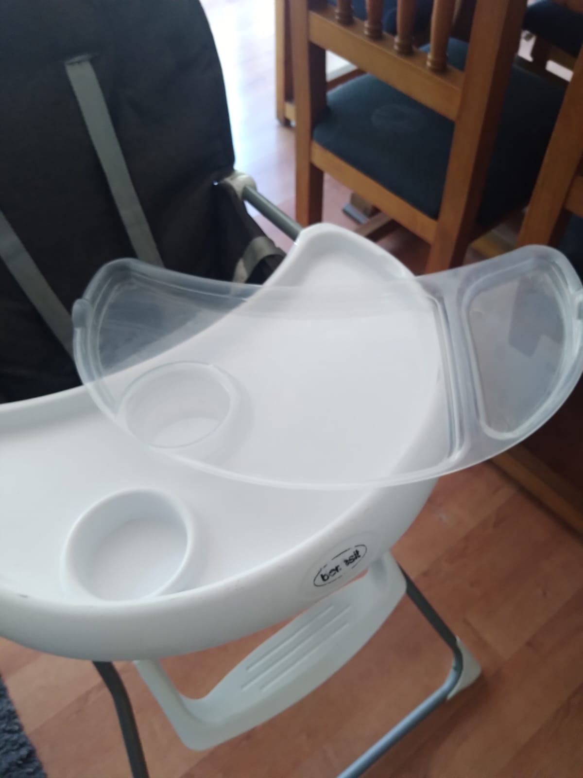 Silla de Comer Plegable Vectra Gris Bebesit - Imagen 5