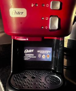Cafetera Para Espresso Oster Rojo