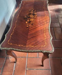 Mesa de centro marquetería