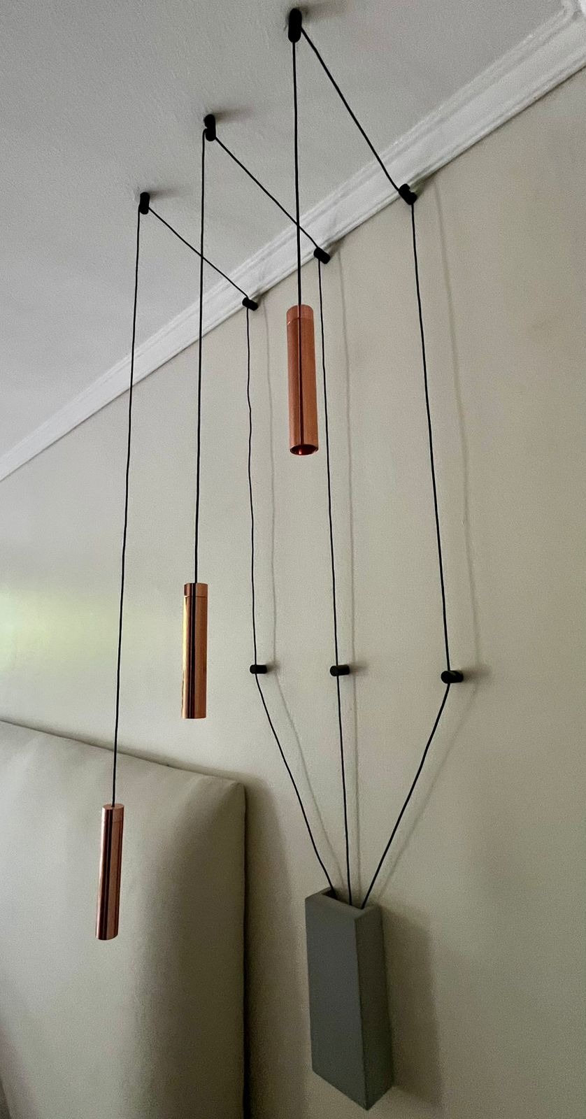 Lámpara de pared cobre InterLight