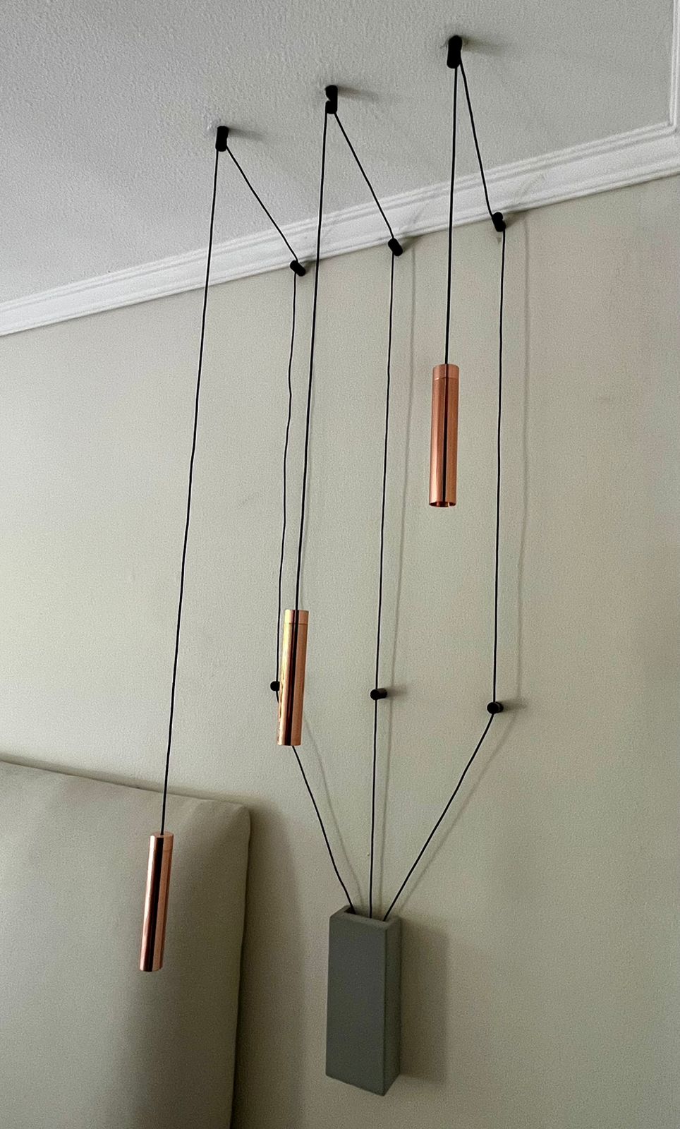 Lámpara de pared cobre InterLight - Imagen 3
