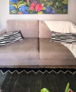 Sofá 3 cuerpos Antalya Tela Rosen beige