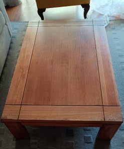Mesa de centro madera sólida