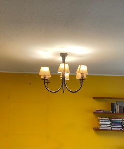 Lámpara de techo etrusca 6 luces