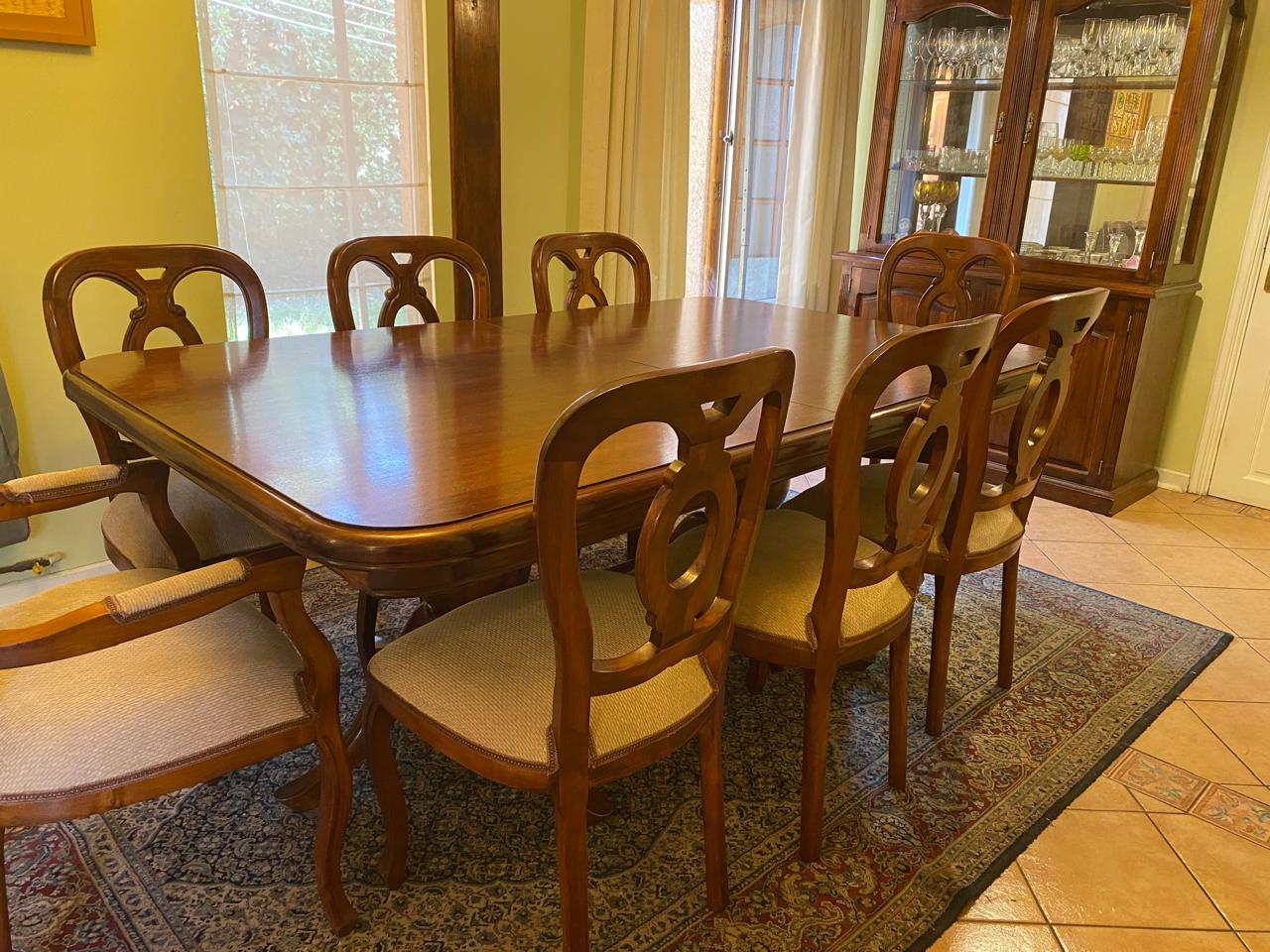 Juego de comedor extensible Hepplewhite con 8 sillas - Imagen 5
