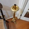 Candelabro de pie bronce