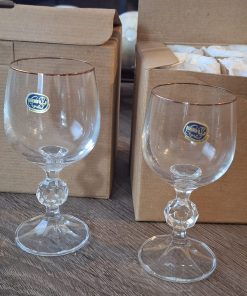 Juego de 6 copas de vino Bohemia Cristal