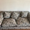 Sofá cama 3 cuerpos estampado