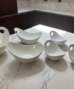 Set 7 Bowl blanco 10 Strawberry Street