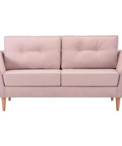 Sofá 2 cuerpos rosado Palermo Muebles NuevaLinea