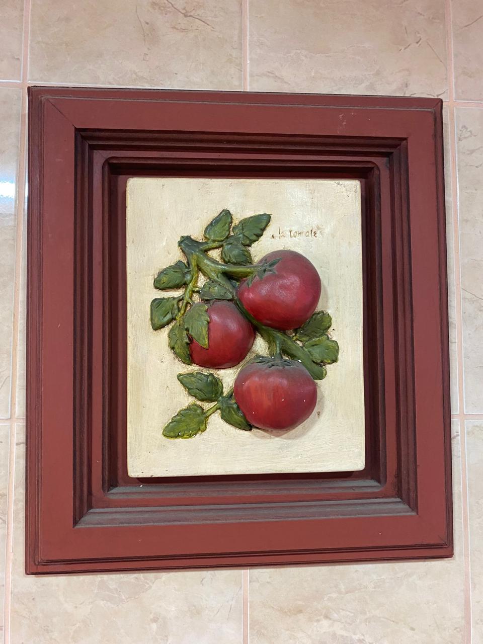 Set 3 cuadros de cocina decorativos relieve - Imagen 3