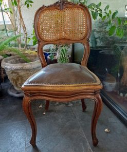 Par sillas francesas madera antiguas