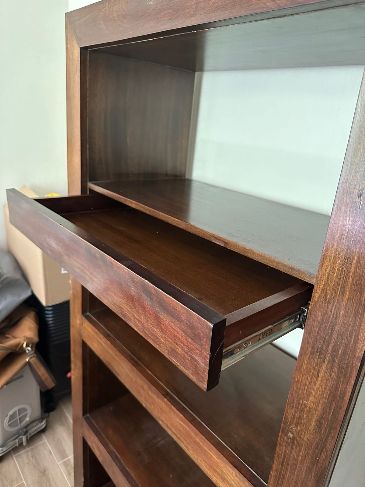 Repisa librero 4 niveles con cajón secreto - Imagen 2