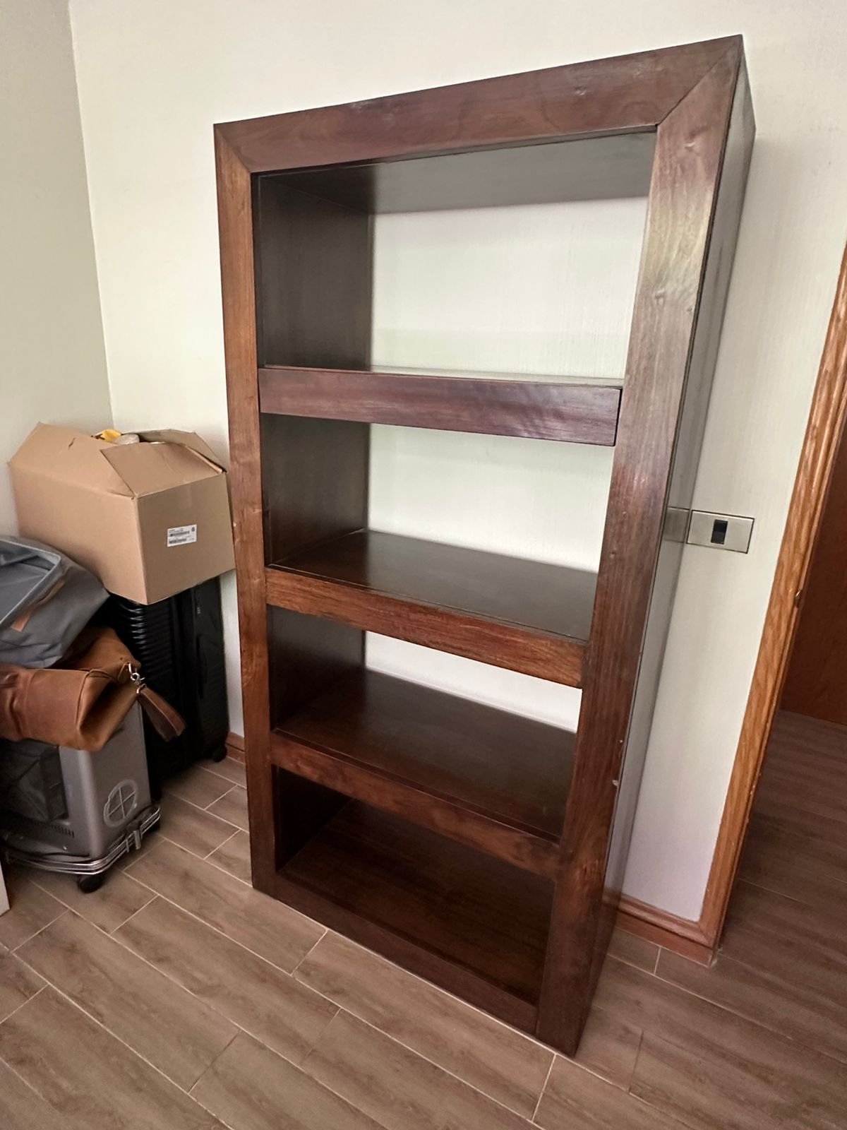 Repisa librero 4 niveles con cajón secreto - Imagen 3